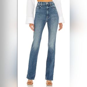 MOTHER High Waisted Smokin Double Heel in Beyond The Sky Jeans 29